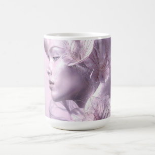 Lavendel-Traum-Porträt Kaffeetasse