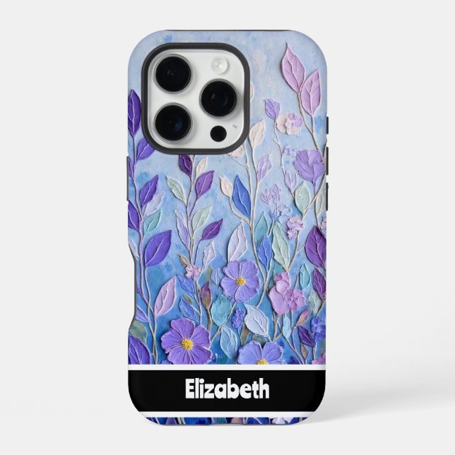 Lavendel-Träume Kunstwerk iPhone 16 Pro Hülle (Rückseite)