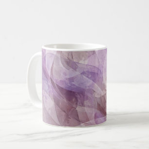 Lavendel Traumhafter Wirbel Lila Mauve Lavendel Kaffeetasse