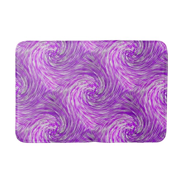 Lavendel Twirls..... Badematte (Vorderseite)