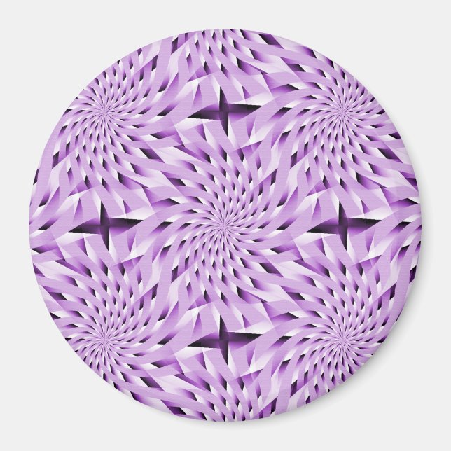 Lavendel Twirls..... Magnet (Vorne)