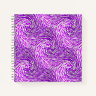 Lavendel Twirls..... Notizbuch