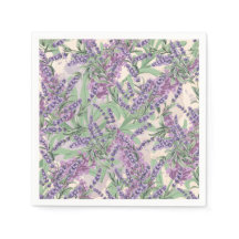 Lavendel-Überfluss Dusty Lavender Rustikale Blüten