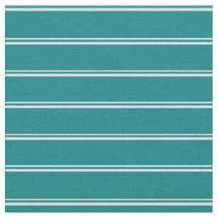Lavendel und Aquamarine Streifen Stoff