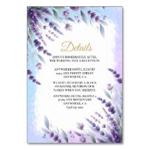 Lavendel und blaue Elegante Blumendetails