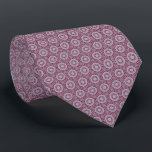 Lavendel und DarkRed Hervorragende Muster-Krawatte Krawatte<br><div class="desc">Lavendel und DarkRed Hervorragende Muster-Krawatte</div>