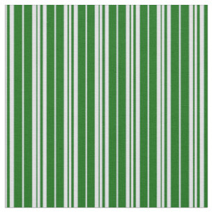 Lavendel- und Dunkelgrüne Linien/Streifen-Muster Stoff