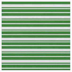 Lavendel- und Dunkelgrüne Linien/Streifen-Muster Stoff