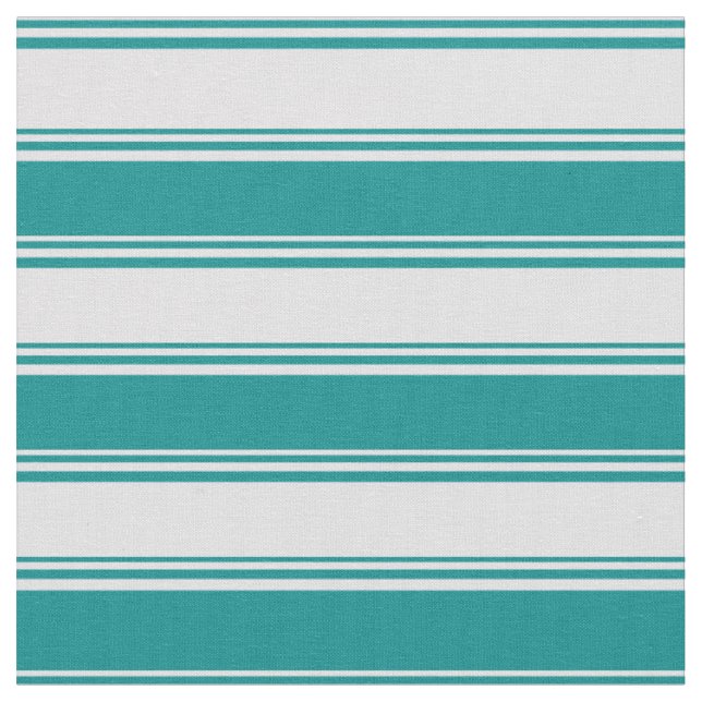 Lavendel und dunkles Cyan-Muster Stoff (Nahaufnahme)