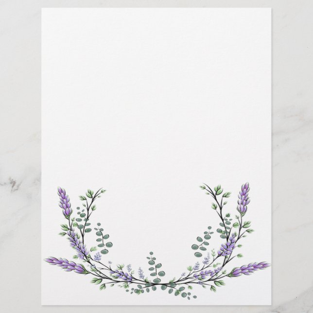 Lavendel und Eukalyptus (Vorderseite)