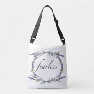 Lavendel und Eukalyptus Fearless Tragetaschen Mit Langen Trägern