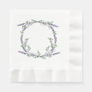 Lavendel und Eukalyptus Napkins Serviette