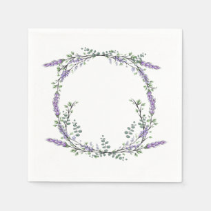 Lavendel- und Eukalyptus-Servietten Serviette