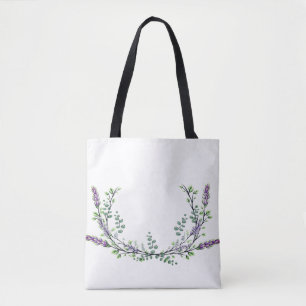 Lavendel und Eukalyptus Tasche