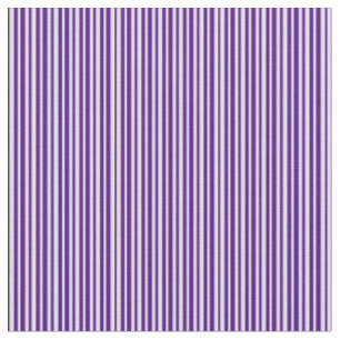 Lavendel- und Indigostreifen/Linienmuster Stoff