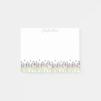 Lavendel und Schmetterlinge personalisiert