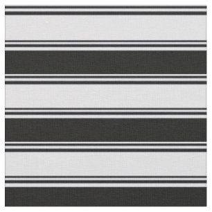 Lavendel und schwarze Streifen/Linienmuster Stoff
