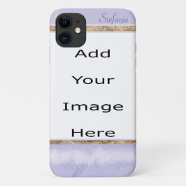 Lavendel- und Weißflossengrenze Case-Mate iPhone Hülle