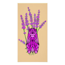 Lavendel und Zikade in der Provence