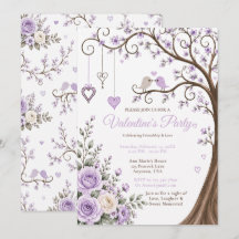 Lavendel Valentinsparty