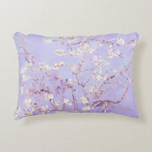 Lavendel Van Gogh Mandelblüten Dekokissen