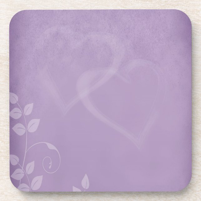 Lavendel Vintag Untersetzer (Vorderseite)