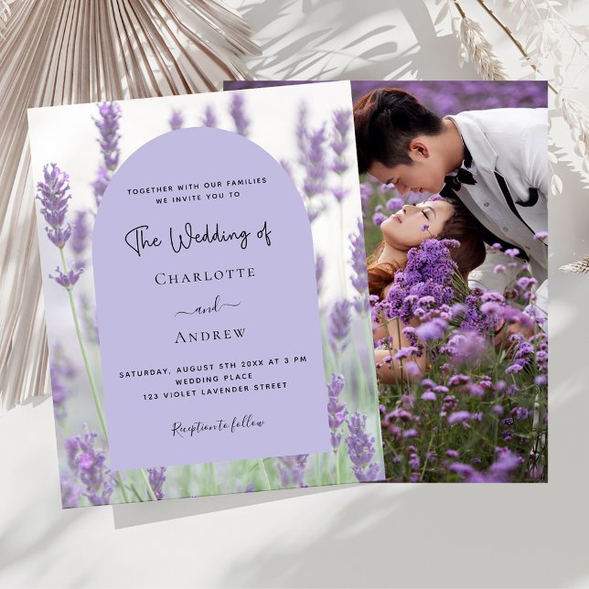 Lavendel Violett Foto Budget Hochzeit (Von Creator hochgeladen)