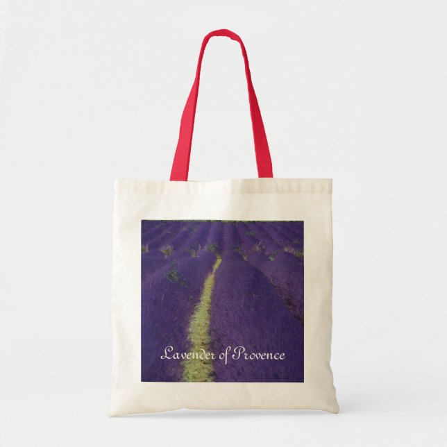 Lavendel von Provence Tragetasche (Vorne)