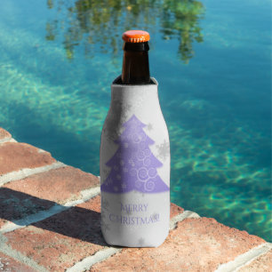 Lavendel Weihnachtsbaum Flasche Cooler Flaschenkühler