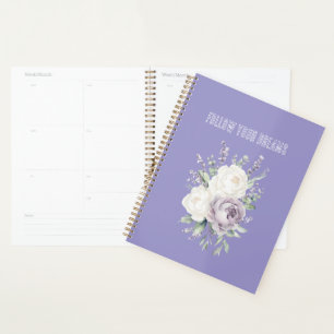 Lavendel Weiße Blumen Träume Planer