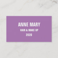 Lavendel Weiße Haare & Make up Modern Lila 2020