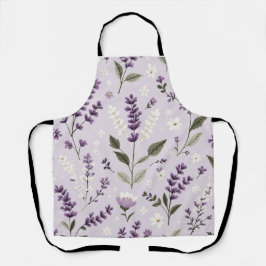 Lavendel Whispers - Botanische Schürze des Volks