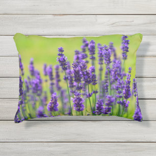Lavendel-Wiese Kissen Für Draußen