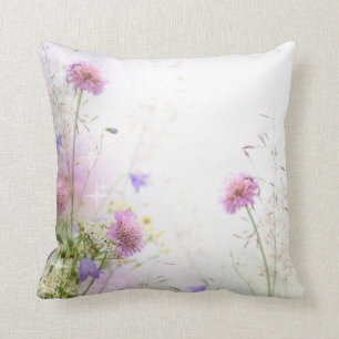 Lavendel-wildes Blumen-Poolthrow-Couch-Kissen Kissen