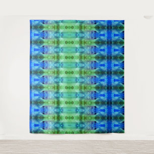 Lavendel X GL Ikat 12 Wandteppich