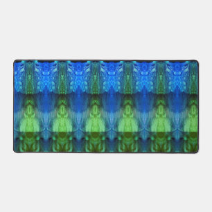 Lavendel X GL Ikat 13 Schreibtischunterlage