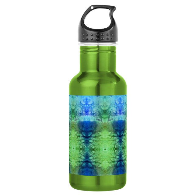 Lavendel X GL Ikat 8 Edelstahlflasche (Vorderseite)