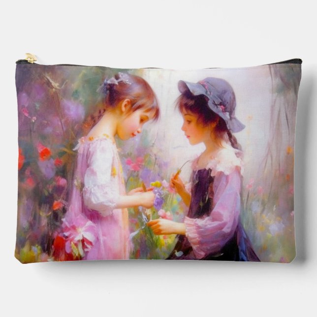 Lavendel Zubehörtasche (Vorderseite)