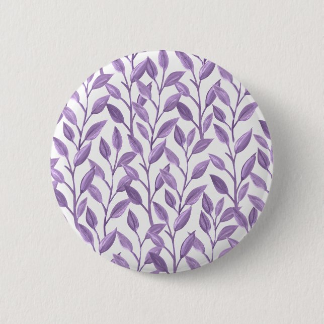 Lavendelblätter Button (Vorderseite)