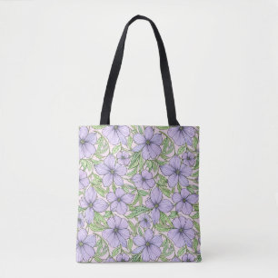 Lavendelblüten Blumen-Tasche Tasche