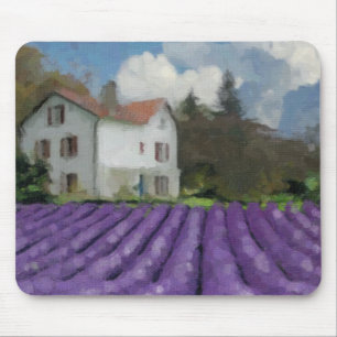 Lavendelfelder Mousepad