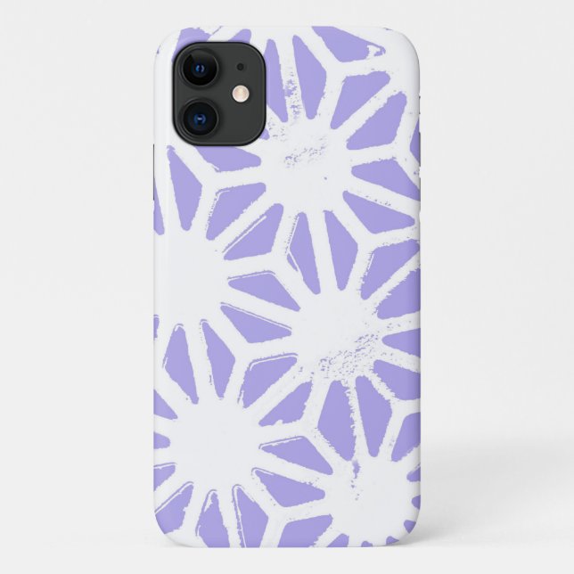 Lavendelgeometrie Case-Mate iPhone Hülle (Rückseite)
