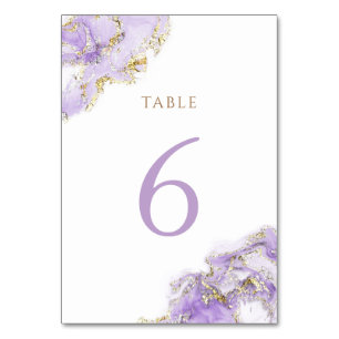 Lavendelgold Tischnummer 6