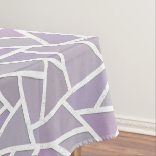 Lavendelmosaikmuster Tischdecke