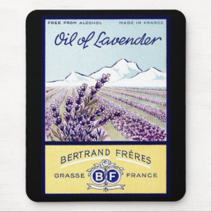 Lavendelöl - Grasse Frankreich Mousepad