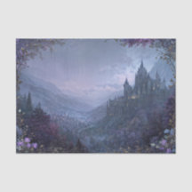 Lavendelrand Moody Gothic Castle