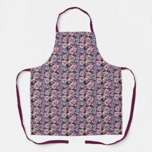 Lavendelrosen mit sanftem Lila und Rosa Schürze