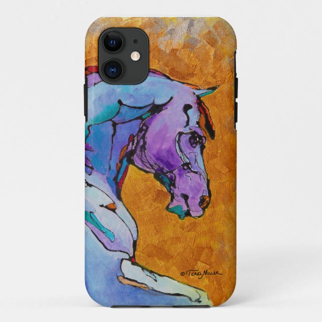 Lavendelstallions-Telefon-Kasten Case-Mate iPhone Hülle (Rückseite)