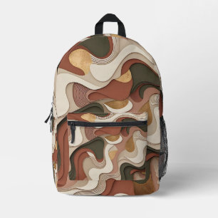 Lavendeltreiber Bedruckter Rucksack