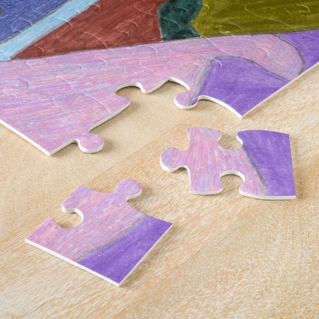 "Lavender" Abstrakte Kunst (Seite)